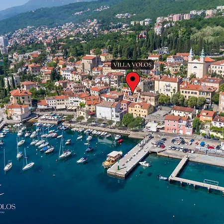 Volos Karmen With Roof Terrace, Sea View, Free Private Parking * Opatija