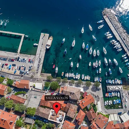 דירה Volos Karmen With Roof Terrace, Sea View, Free Private Parking