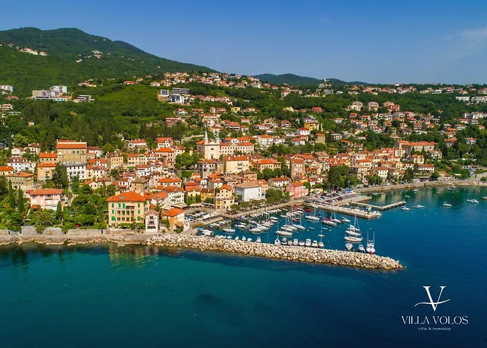 Volos Karmen With Roof Terrace, Sea View, Free Private Parking Opatija