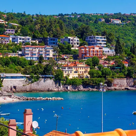 Volos Karmen With Roof Terrace, Sea View, Free Private Parking Опатия